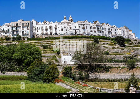 Italien-Apulien-Puglia-Itria-Tal Locorotondo Stockfoto