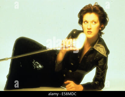 CELINE DION Promo-Foto der kanadischen Sängerin über 1993 Stockfoto