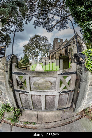 Kirche-Tor Stockfoto