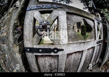 Kirche-Tor Stockfoto