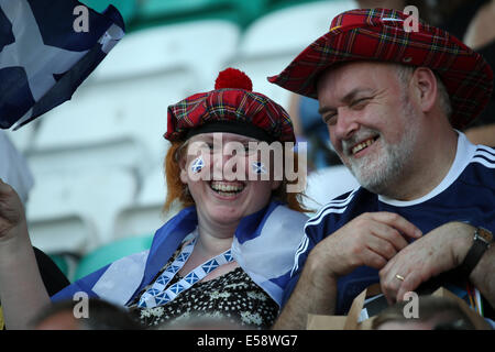 Glasgow, Schottland. 23. Juli 2014. Eröffnungsfeier der 20. Commonwealth Games in Glasgow im Celtic Park. Bildnachweis: ALAN OLIVER/Alamy Live-Nachrichten Stockfoto