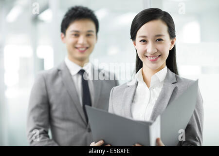 Glücklich Geschäftspartner Stockfoto