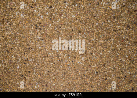 Detail Aufnahmen Wand Sand für den Hintergrund eines Gebäudes. Stockfoto