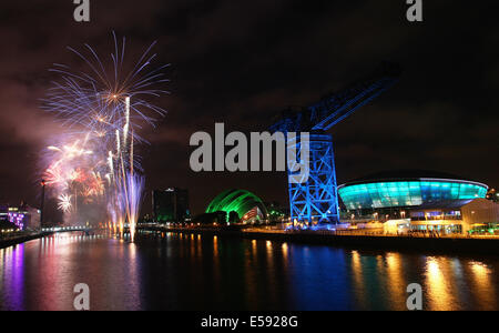 CLYDE AUDITORIUM FINNIESTON C COMMONWEALTH GAMES 2014 GLASG GLASGOW Schottland 23. Juli 2014 Stockfoto