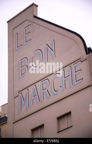 Le Bon Marche Kaufhaus in Paris Frankreich Stockfoto