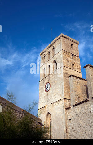 Catedral de Nuestra Señora de Las Nieves - Kathedrale in Dalt Vila in Ibiza Stockfoto