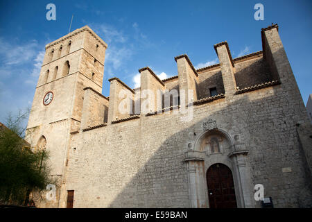 Catedral de Nuestra Señora de Las Nieves - Kathedrale in Dalt Vila in Ibiza Stockfoto