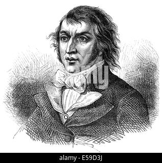 Jean Lambert Tallien, 1767-1820, französischer Journalist und Politiker der Revolutionszeit, Stockfoto