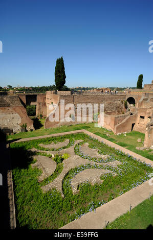 Italien, Rom, Palatin, Domus Augustana Stockfoto