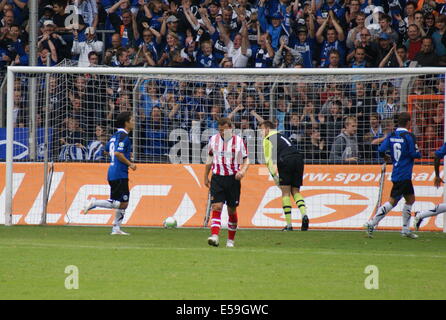 Arminia Bielefeld 1 Sunderland AFC 1 Schüco Arena (Bielefelder Alm) Samstag, 16. Juli 2011 Stockfoto