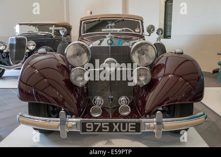 Mercedes-Benz 540K Cabriolet C 1936, Franschhoek Motor Museum, South Africa Stockfoto