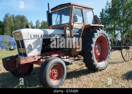 David Brown Traktor Stockfoto