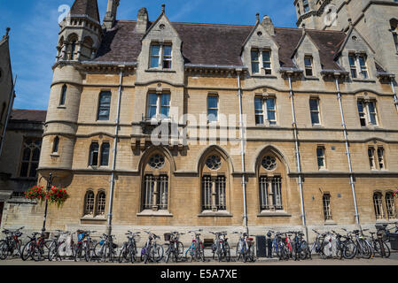 Am Balliol College, Broad Street, Oxford, Oxfordshire, England, Vereinigtes Königreich Stockfoto