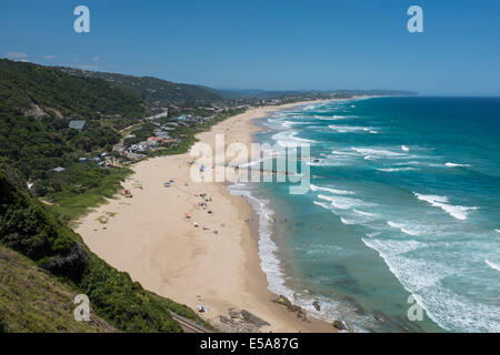 Die Stadt und die beeindruckenden Strand von Wilderness an der Garden Route in Südafrika Stockfoto