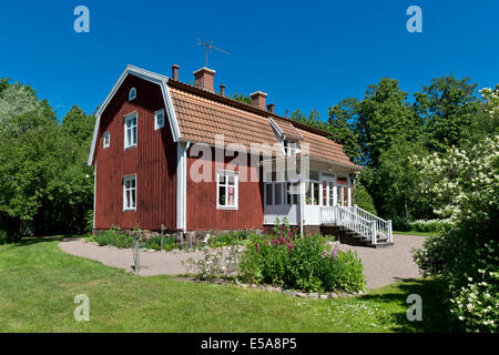 Geburtsort von Astrid Lindgren, Näs, Astrid Lindgrens Näs Kulturzentrum, Vimmerby, Småland, Schweden Stockfoto