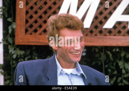 JOHNNY HALLYDAY, französischer Sänger und Schauspieler über 1965 Stockfoto