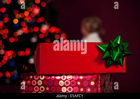 Weihnachtsgeschenk, Debica, Polen Stockfoto
