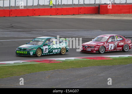 Towcester, UK. 25. Juli 2014. Das Jet super Tourenwagen Trophäe Rennen findet am Silverston Credit: Keith Larby/Alamy Live News Stockfoto