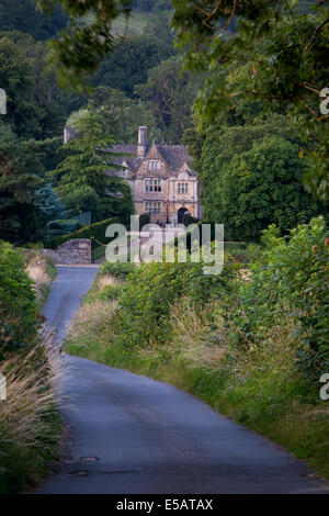 Oberen Schlachtung Herrenhaus, die Cotswolds, Gloucestershire, England Stockfoto