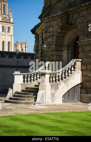 Radcliffe Camera, entworfen von James Gibbs im Neo-klassizistischen Stil beherbergt Radcliffe Science Library, Oxford, England, UK Stockfoto