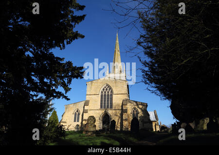 St Mary Magdalene Kirche, Waltham auf die Wolds, Melton Mowbray, Leicestershire, England Stockfoto