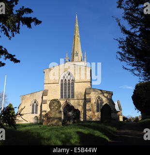 St Mary Magdalene Kirche, Waltham auf die Wolds, Melton Mowbray, Leicestershire, England Stockfoto