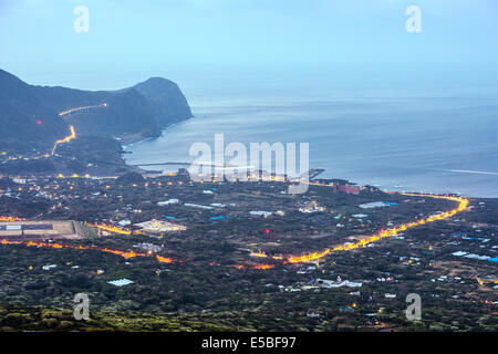 Bitte Insel, Tokyo, Japan-Landschaft. Stockfoto