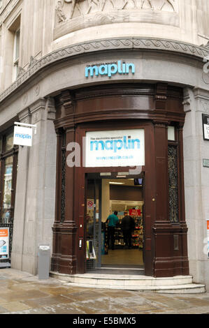 Maplin laden in London Stockfoto