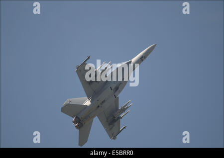 Dieses Bild ist von der F18 Super Hornet Stockfoto