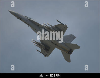 Dieses Bild ist von der F18 Super Hornet Stockfoto