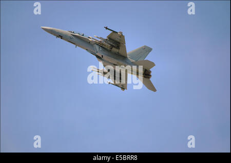 Dieses Bild ist von der F18 Super Hornet Stockfoto