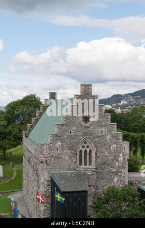 Håkonshallen in Bergen, Norwegen 2008 Stockfoto