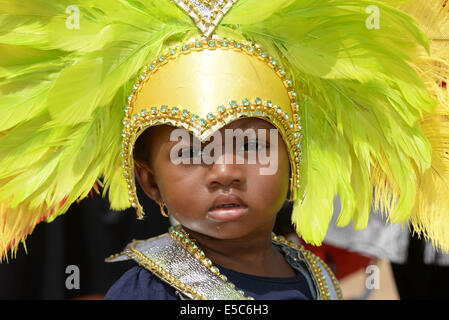 London, UK. 27. Juli 2014. Inspiration Kunst Parade am Queen Elizabeth Olympic Park. Foto: siehe Li/Alamy Live News Stockfoto