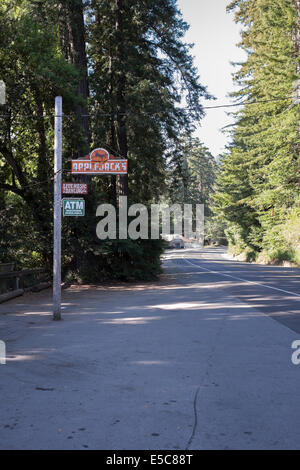 Apple Jacks, La Honda Kalifornien. Stockfoto