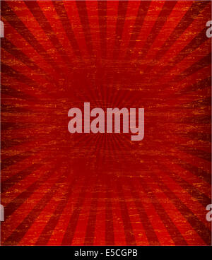 Grunge Sunburst Pattren Hintergrund Stockfoto