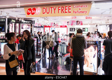 FaSoLa Duty-Free-Shop am Narita International Airport in Japan Stockfoto