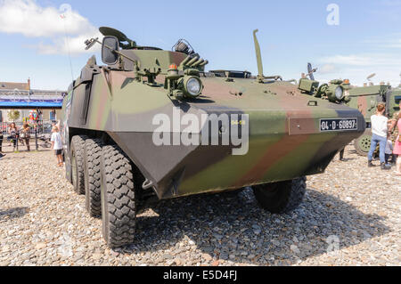 Mowag Piranha IIIH 8 x 8 gepanzerte Mannschaftswagen, von der irischen Armee verwendet Stockfoto