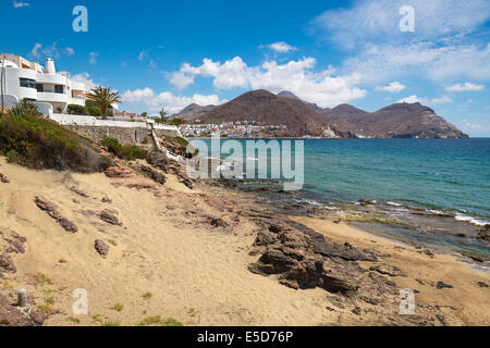 Küste im Nationalpark Cabo de Gata, Andalusien, Spanien Stockfoto