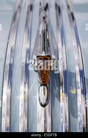 1951 Pontiac Chieftain, amerikanische Oldtimer Classic Stockfoto