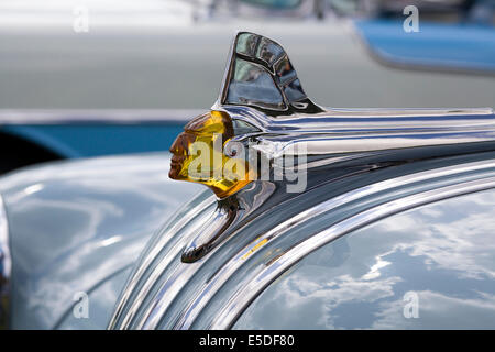 1951 Pontiac Chieftain, amerikanische Oldtimer Classic Stockfoto