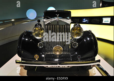 Rolls-Royce Phantom III von 1937, BMW Museum, München, Upper Bavaria, Bayern, Deutschland Stockfoto