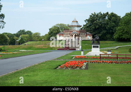 Mesnes Park Wigan Lancashire Stockfoto