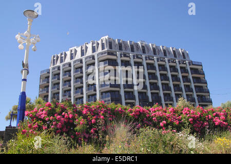 Eastbourne Centre Hotel auf Grand Parade Strandpromenade Eastbourne Stockfoto