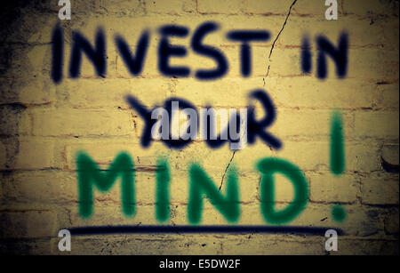 Investieren Sie In Ihre Geist-konzent Stockfoto