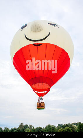 Der Heißluftballon ist die älteste erfolgreiche Menschen tragen Flugtechnologie. Stockfoto