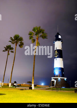 Leuchtturm im Stadtteil Miraflores - Lima, Peru Stockfoto