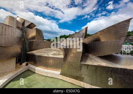 Guggenheim Museum, Bilbao, Baskenland, Spanien Stockfoto