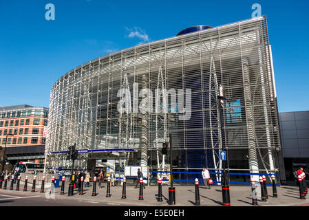 Blackfriars Station, auch bekannt als London Blackfriars ist ein Londoner Hauptbahnhof (ehemals Endstation) Stockfoto