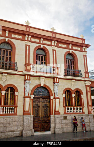 Armstrong-Poventud Residenz historisches Haus und Museum 21. Februar 2009 in Ponce, Puerto Rico. Stockfoto