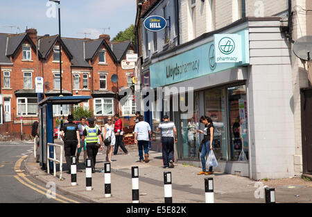 Seite Hall Road, Seite Halle, Sheffield, South Yorkshire, England, Großbritannien Stockfoto